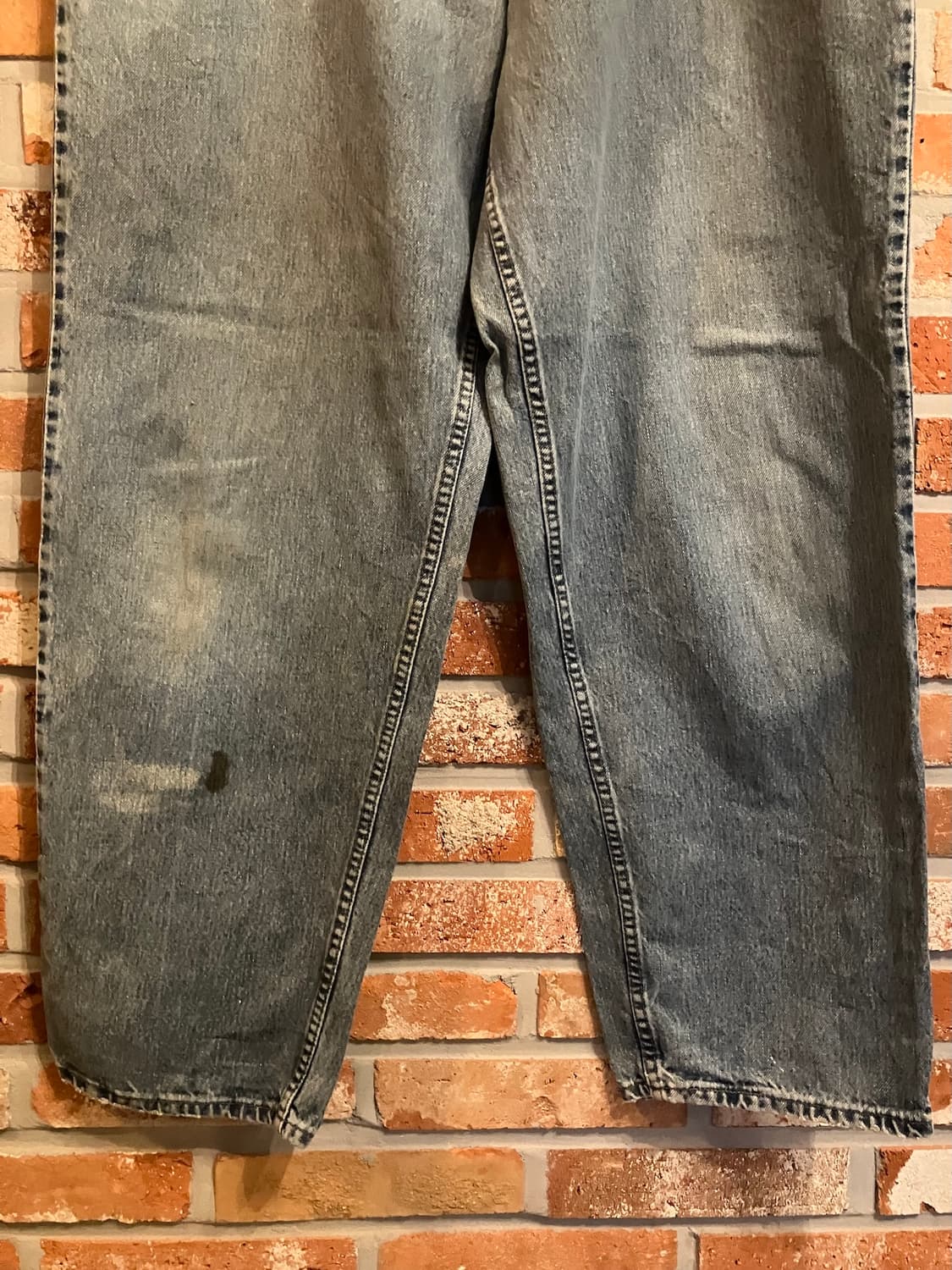 90s USA 빈티지 리바이스 실버탭 배기핏 데님 팬츠 상품이미지4