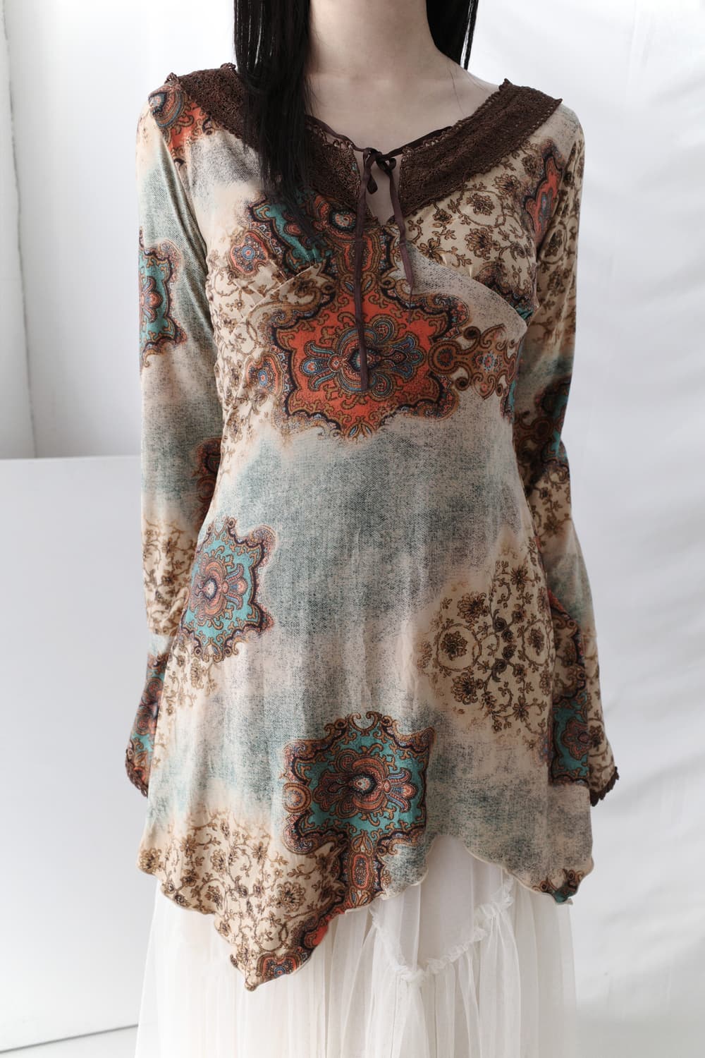 oriental unbalanced long sleeve 상품이미지5