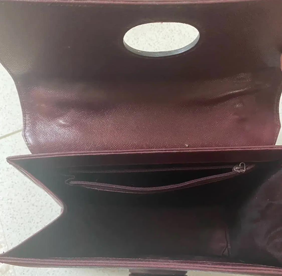 까르띠에 턴 락 핸드백 보르도 빈티지 상품이미지3