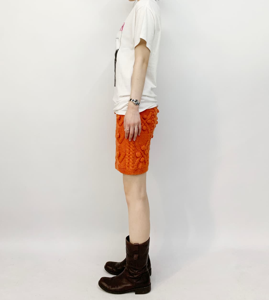 I.S 이세이 미야케 니트 스커트 상품이미지3