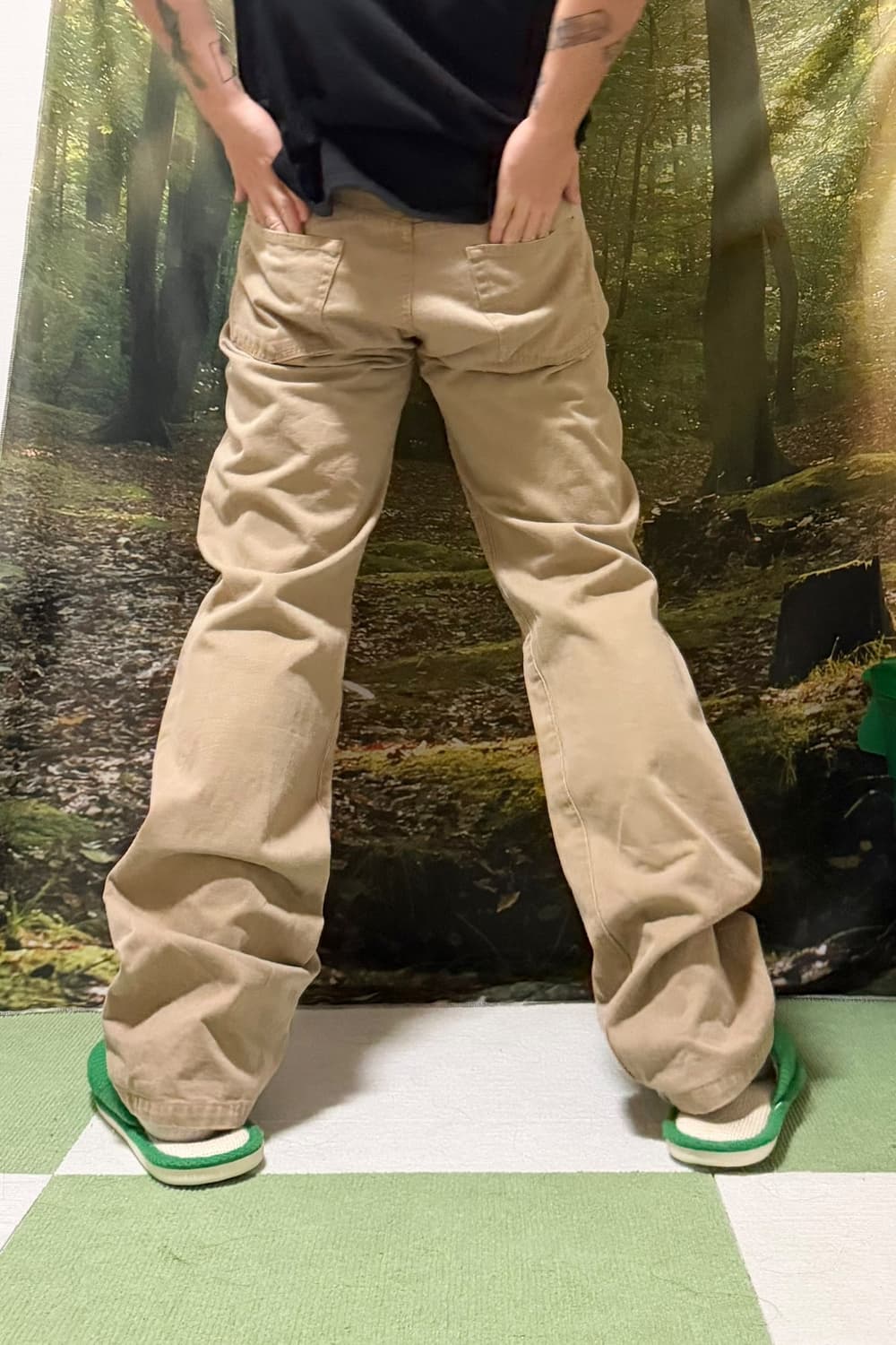 꼼데가르송 옴므 2003 코튼 스트레이트 팬츠 상품이미지2