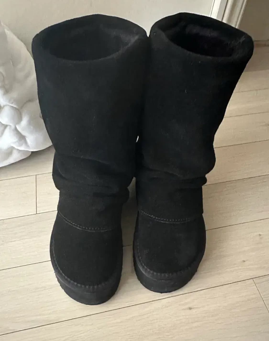 락피쉬 폴디드 어그 부츠 230 블랙 상품이미지1