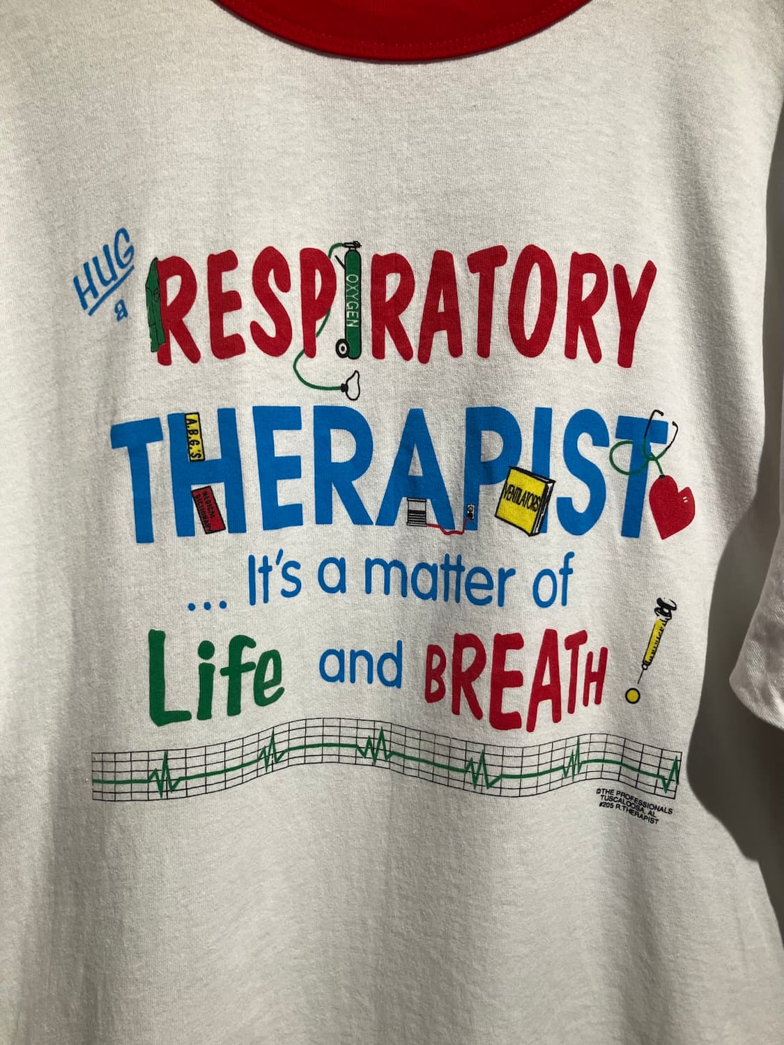 90s USA 빈티지 져지스 링거 티셔츠 상품이미지3