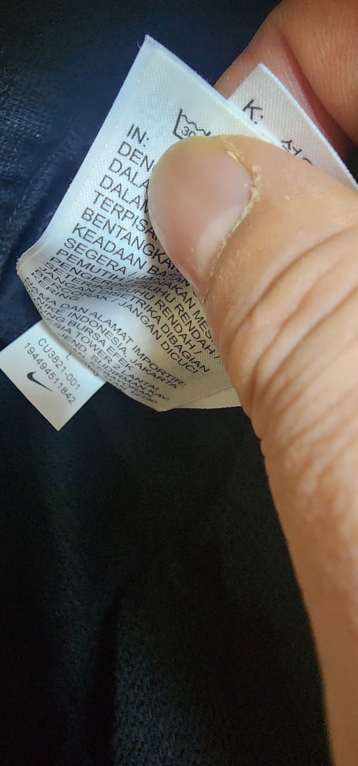 나이키 남성  블랙 기모 트레이닝팬츠 상태굿 L 상품이미지6