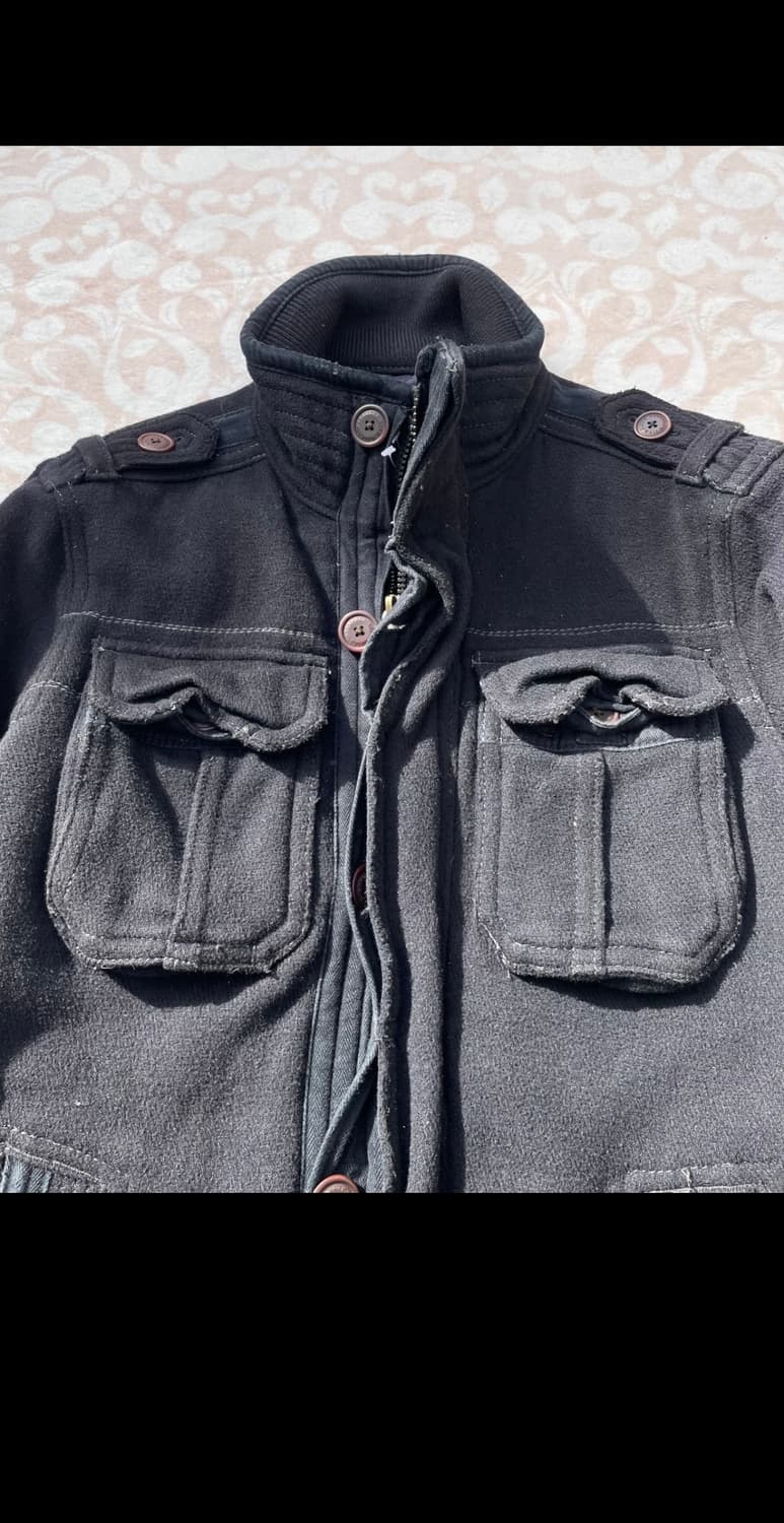 Abercrombie Elk Lake Military Wool Jacke 상품이미지2