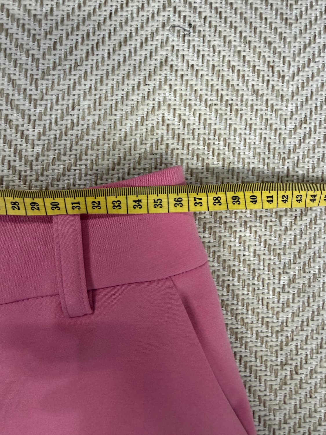 정품) 럭키슈에뜨 리본 단추 장식 바지 36(28) 상품이미지8