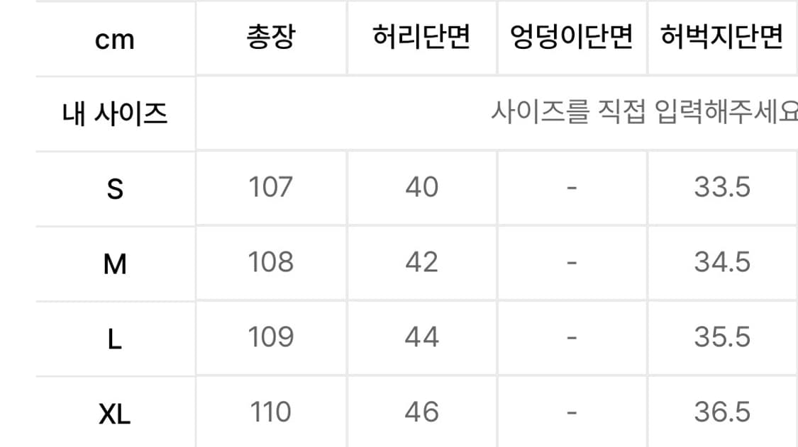 [M] 쿠어 리지드 세미 와이드 진스 인디고 데님 바지 청바지 생지 상품이미지2