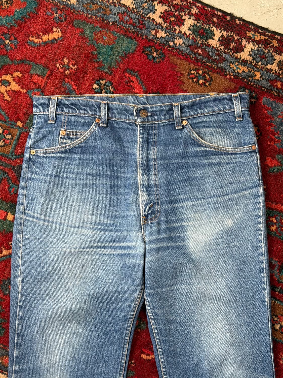 90’s USA 빈티지 리바이스 517 오렌지탭 부츠컷 리바이스 청바지 상품이미지5