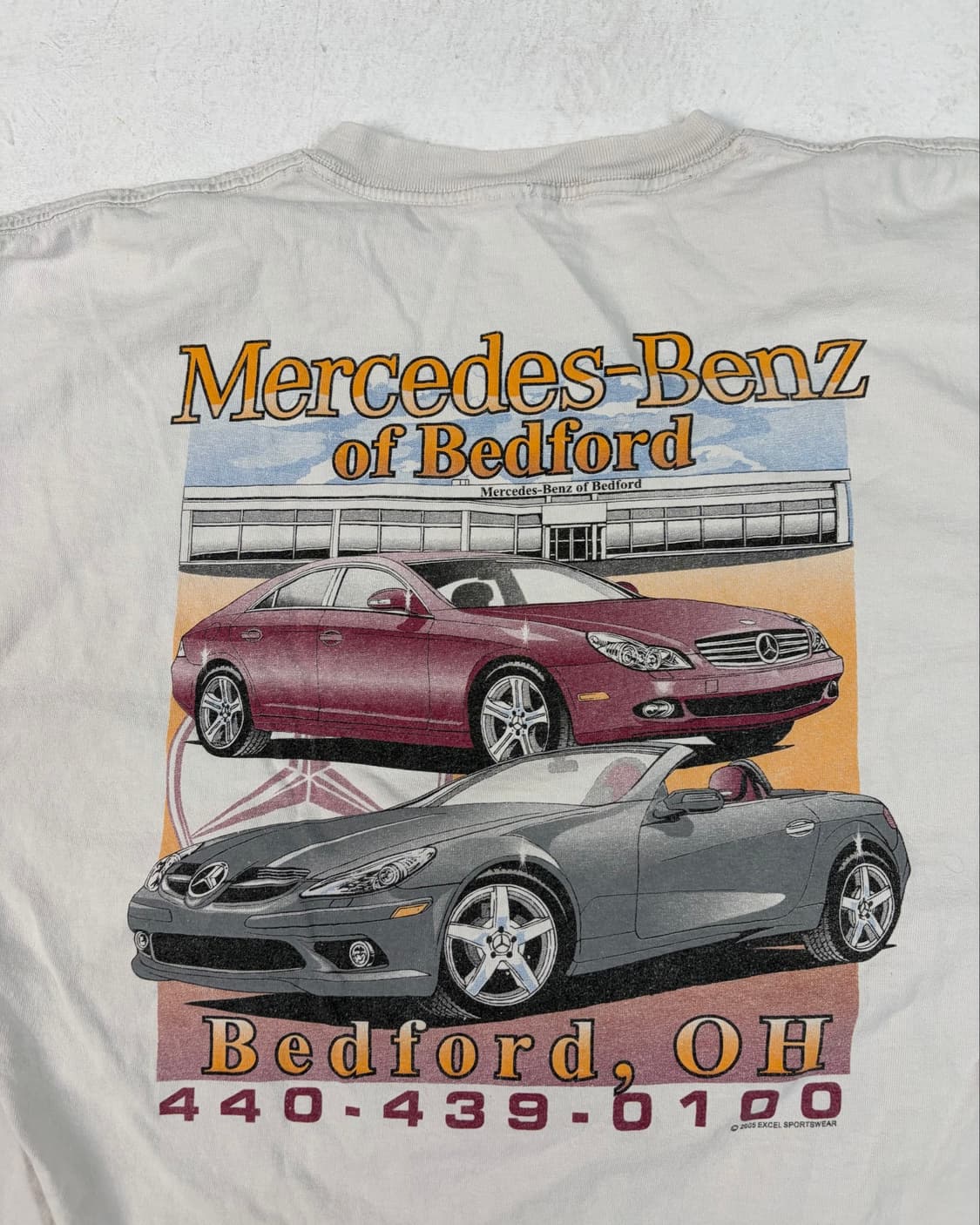 00s Mercedes Benz Tee (white) 상품이미지4