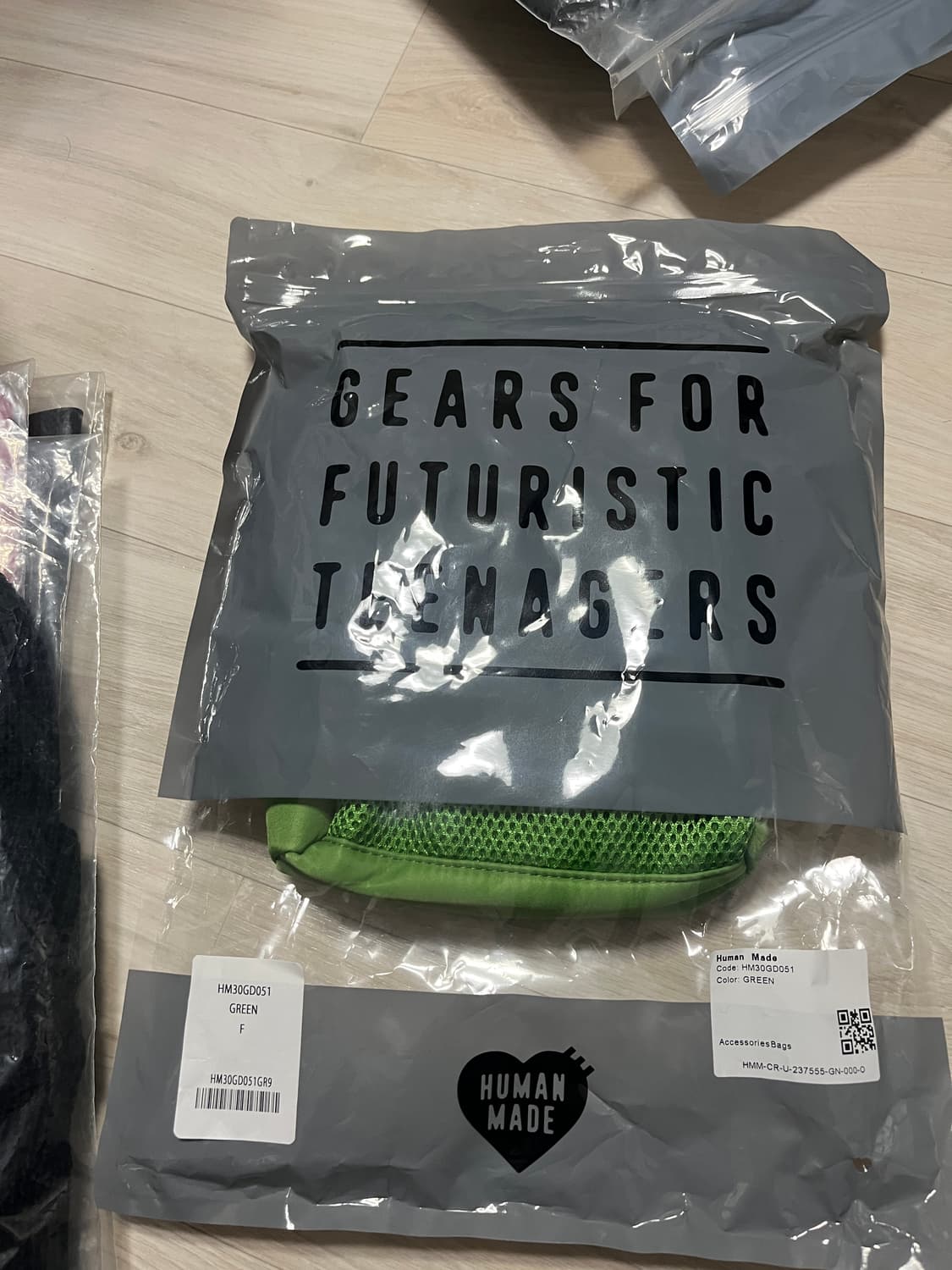 밀리터리 파우치 라지 그린 상품이미지4