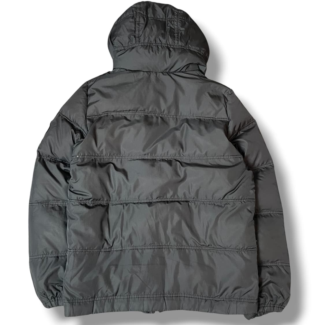 아베크롬비 히든버튼 블랙 푸퍼 패딩 S 상품이미지2