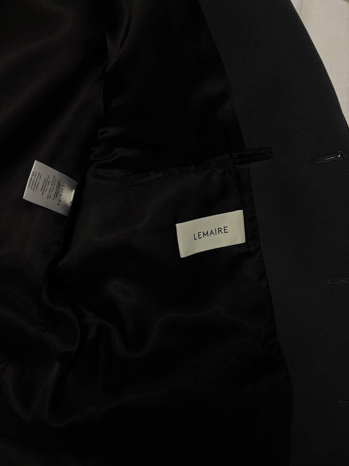 [48, 그레이] 르메르 울 블랜드 싱글 브레스티드 자켓 상품이미지5