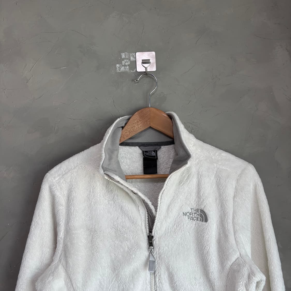 노스페이스 쉐르파 플리스 화이트 상품이미지2