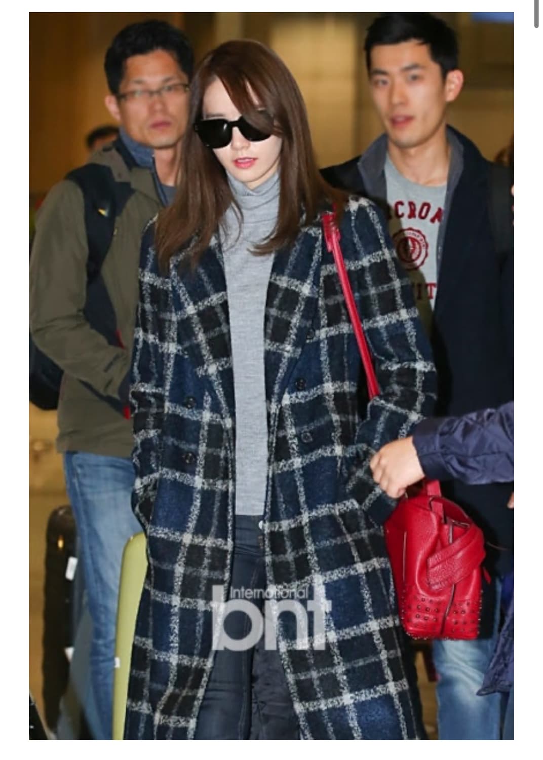 Fay 체크 코트 상품이미지3