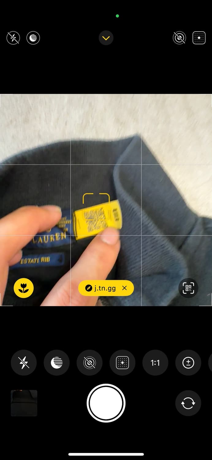 폴로 국내 매장 정품 블랙 이스테이트립 반집업 니트 상품이미지7
