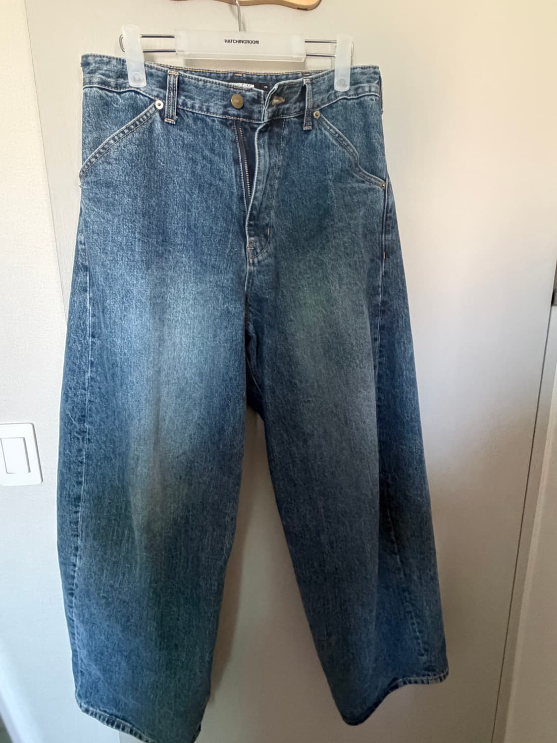 해칭룸 커브진 워시드 블루 3사이즈 상품이미지1