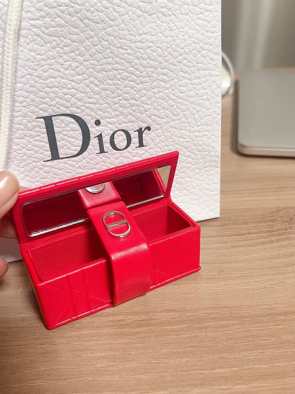 디올 가죽 립 케이스 상품이미지3