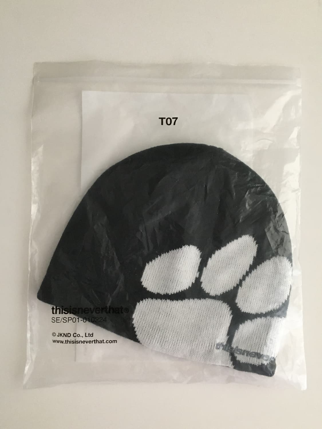 디스이즈네버댓 Big PAW 비니 상품이미지1