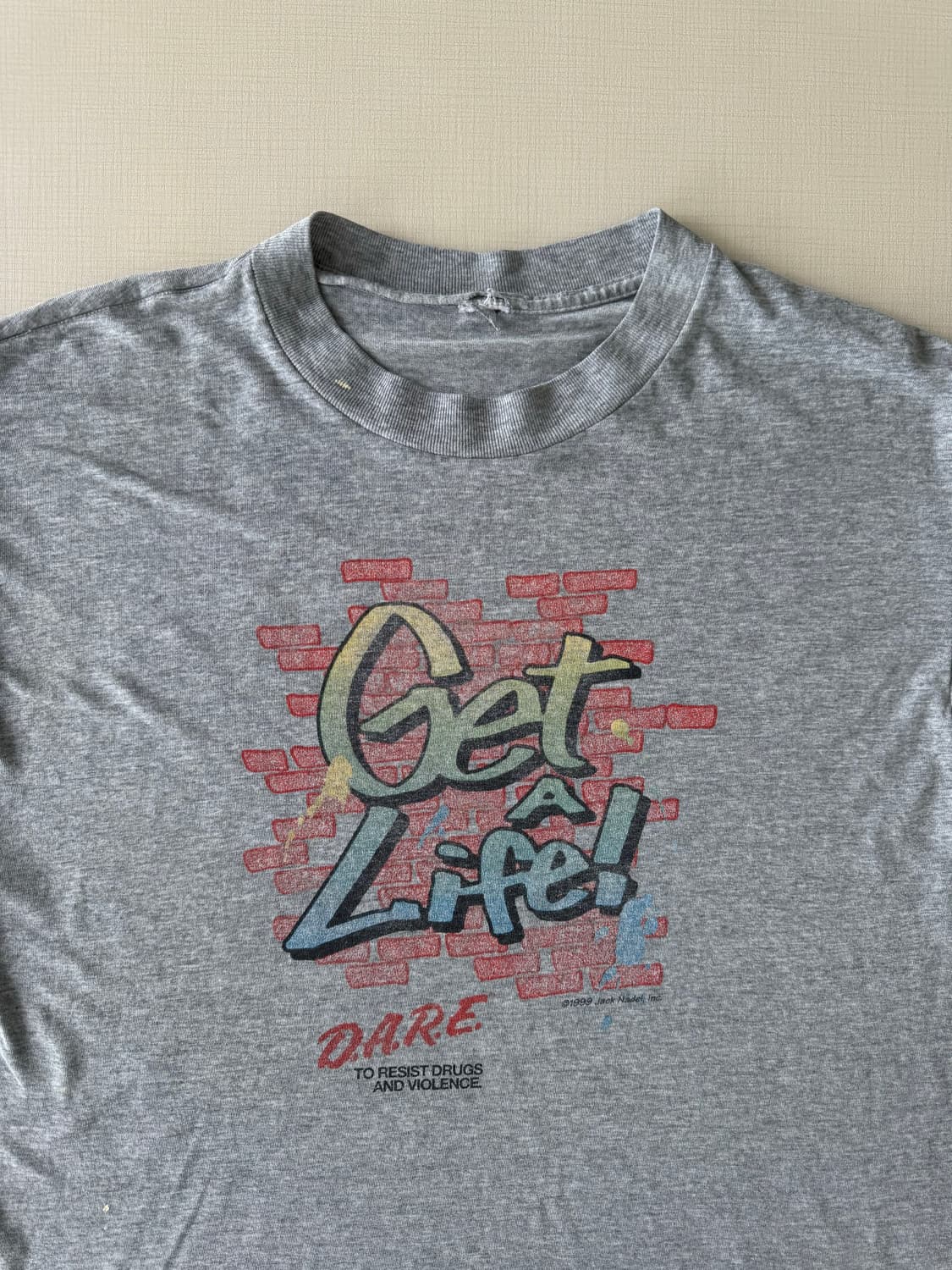90s Dare ‘get a life’ 티셔츠 상품이미지4