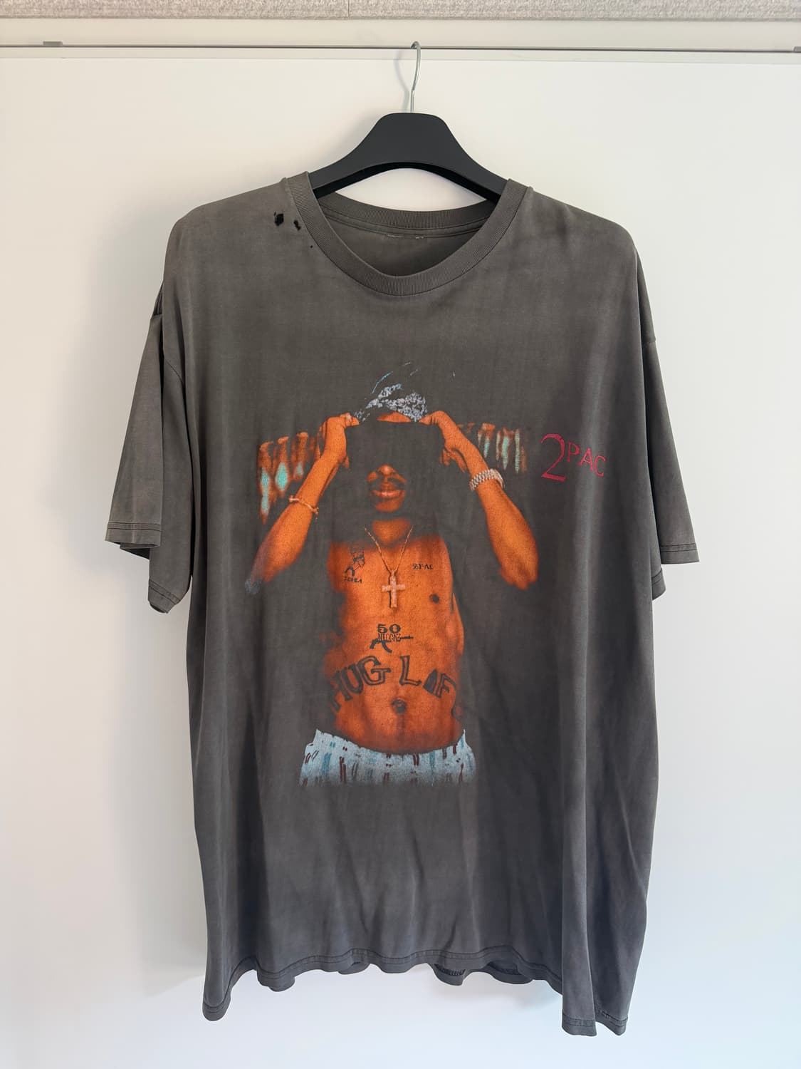 [XL] 90s 2pac 투팍 반팔 티셔츠 All Eyes On Me 상품이미지2