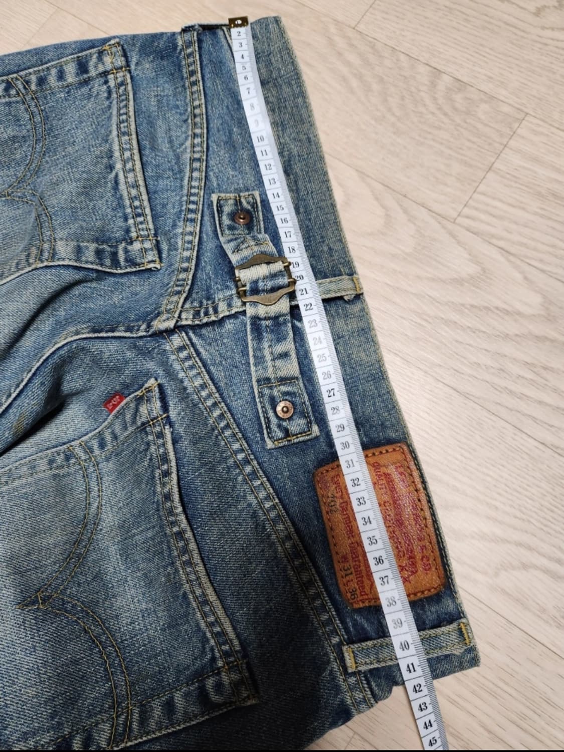 LEVIS 702 JAPAN J22 신치백 셀비지 상품이미지7