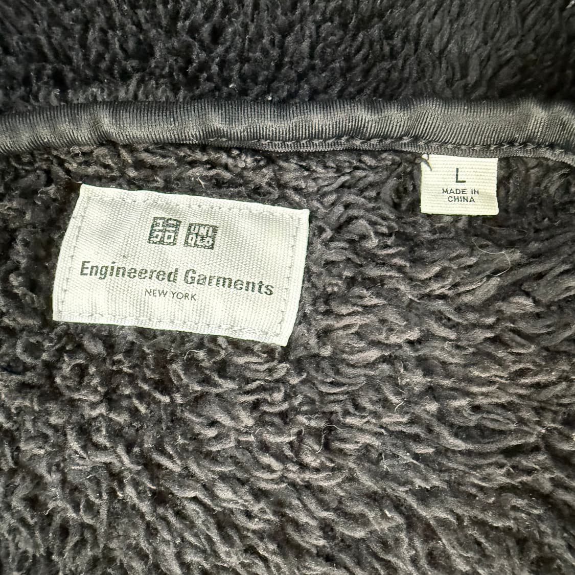 L 유니클로 엔지니어드 가먼츠 플리스 0313T 상품이미지3