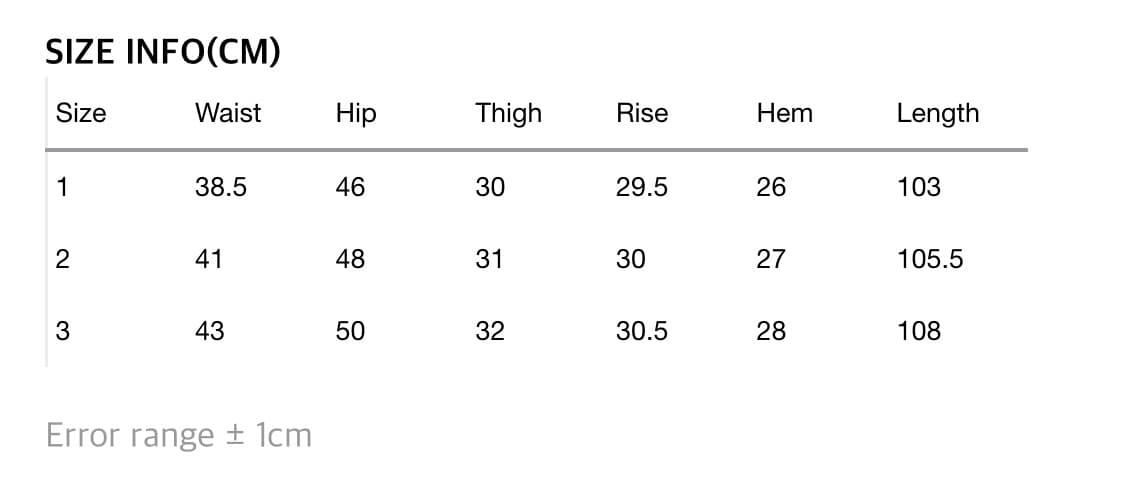 타일레 26ss 트라우저 / 1size 상품이미지3