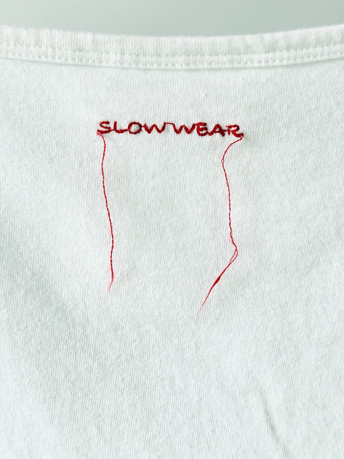 SlOW WEAR 슬로우 웨어 유넥 티셔츠 상품이미지5