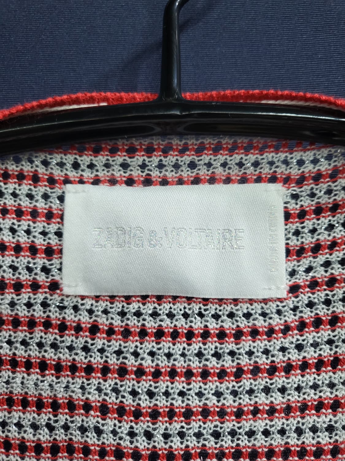 쟈딕앤볼테르 메탈릭 은사 가디건 상품이미지6