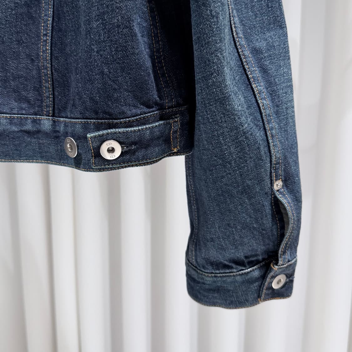 (S+/54) / 26년 신상 디올 딥블루 코튼 MKII 봄버자켓 미사용 상품이미지6