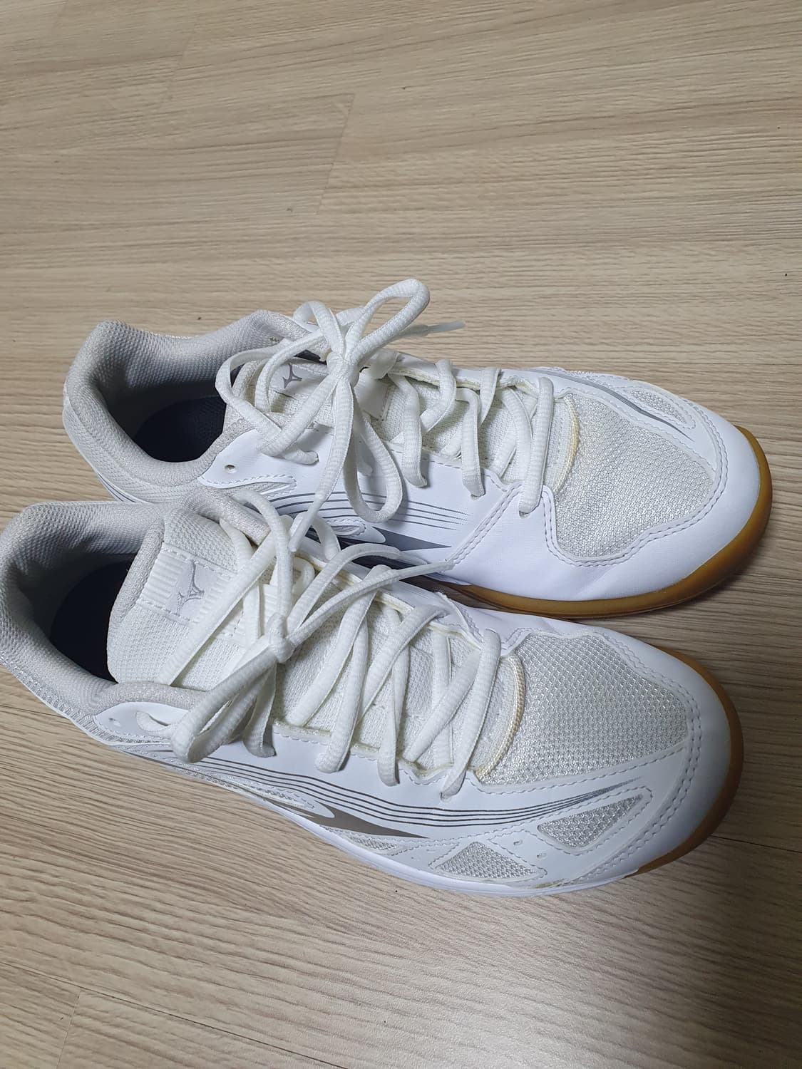 미즈노 사이클론 스피드3 화이트 인도어화 250 상품이미지8