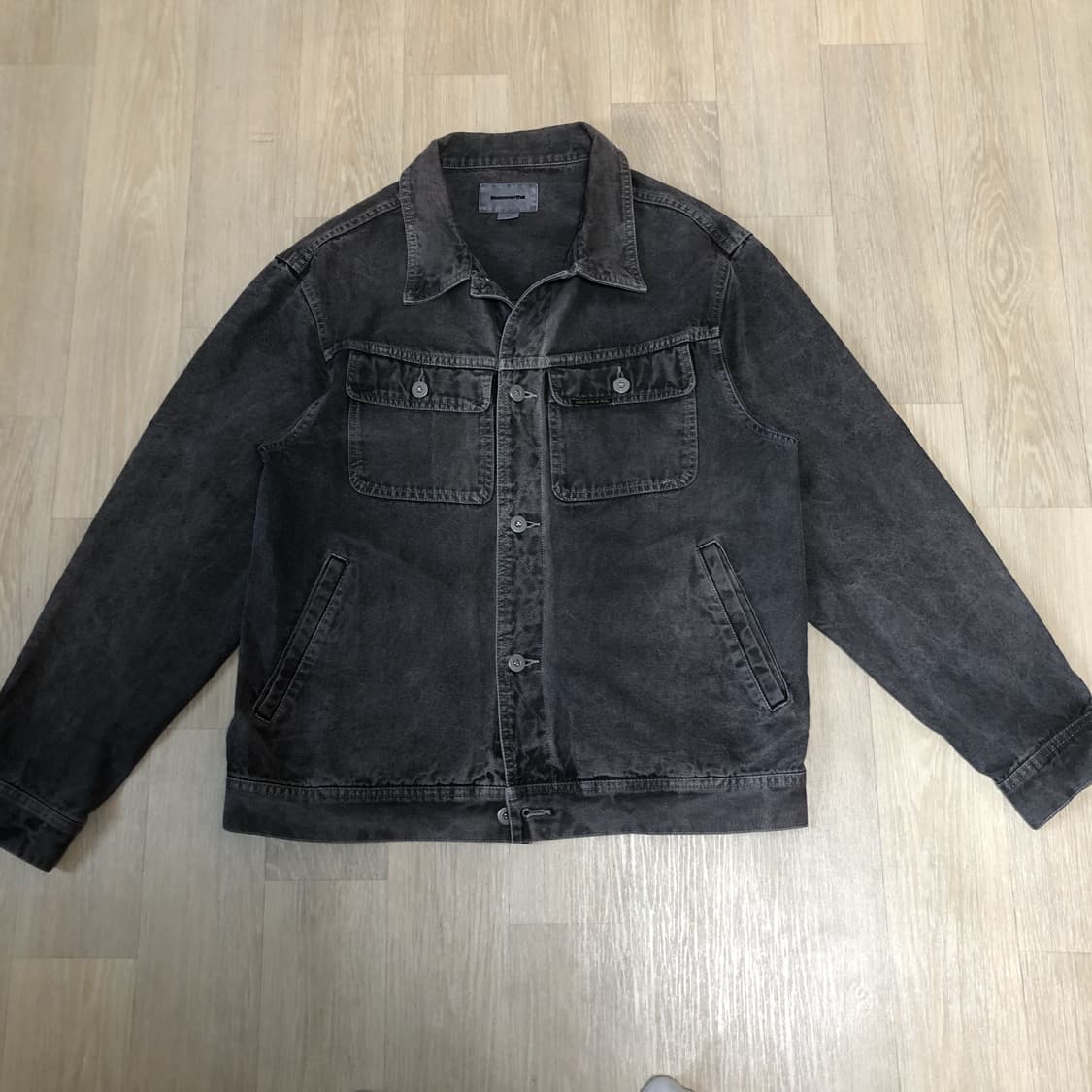 (S) 디스이즈네버댓 thisisneverthat 트러커 자켓 차콜 상품이미지1