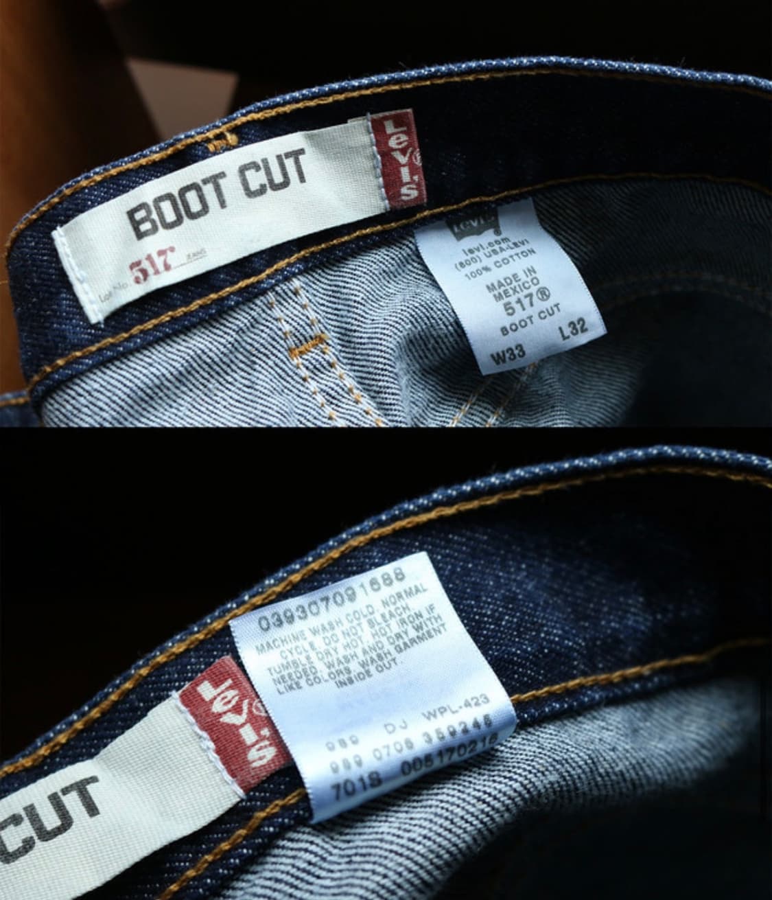 리바이스 00s 517 Bootcut Denim Pants 33" 상품이미지6