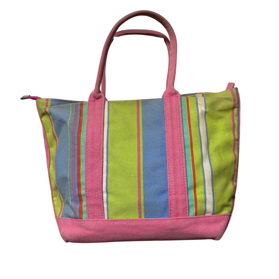 폴로 랄프로렌 빅포니 스트라이프 코튼 토트백 상품이미지4