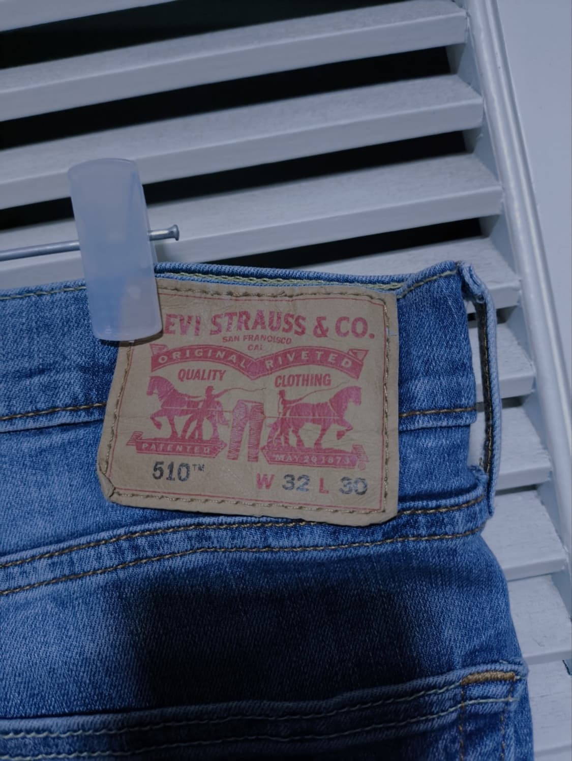 32 리바이스 510 청바지 데님 상품이미지3