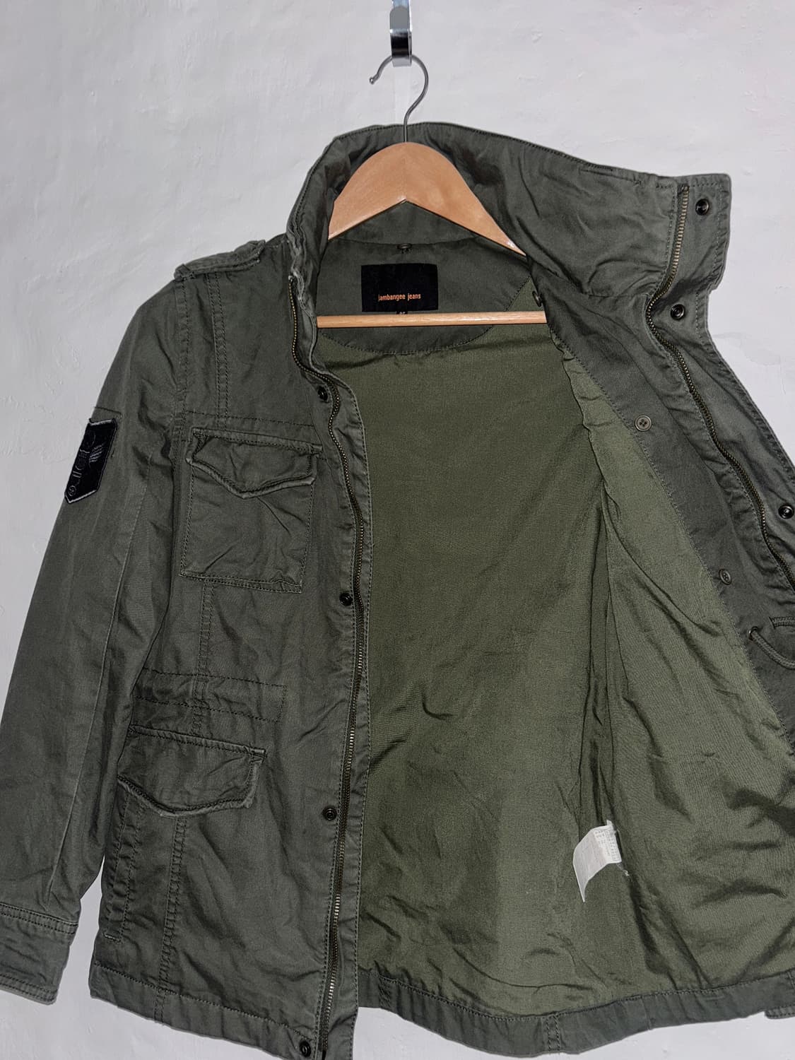 JAMBANGEE 밀리터리 필드 자켓 입니다. 상품이미지5