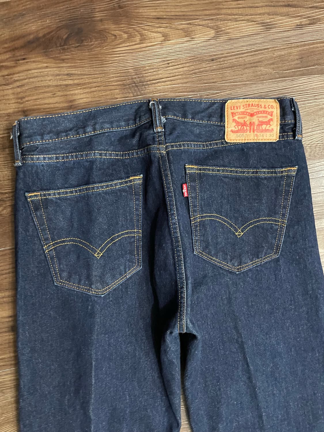 리바이스 505 레귤러 데님 팬츠 상품이미지8