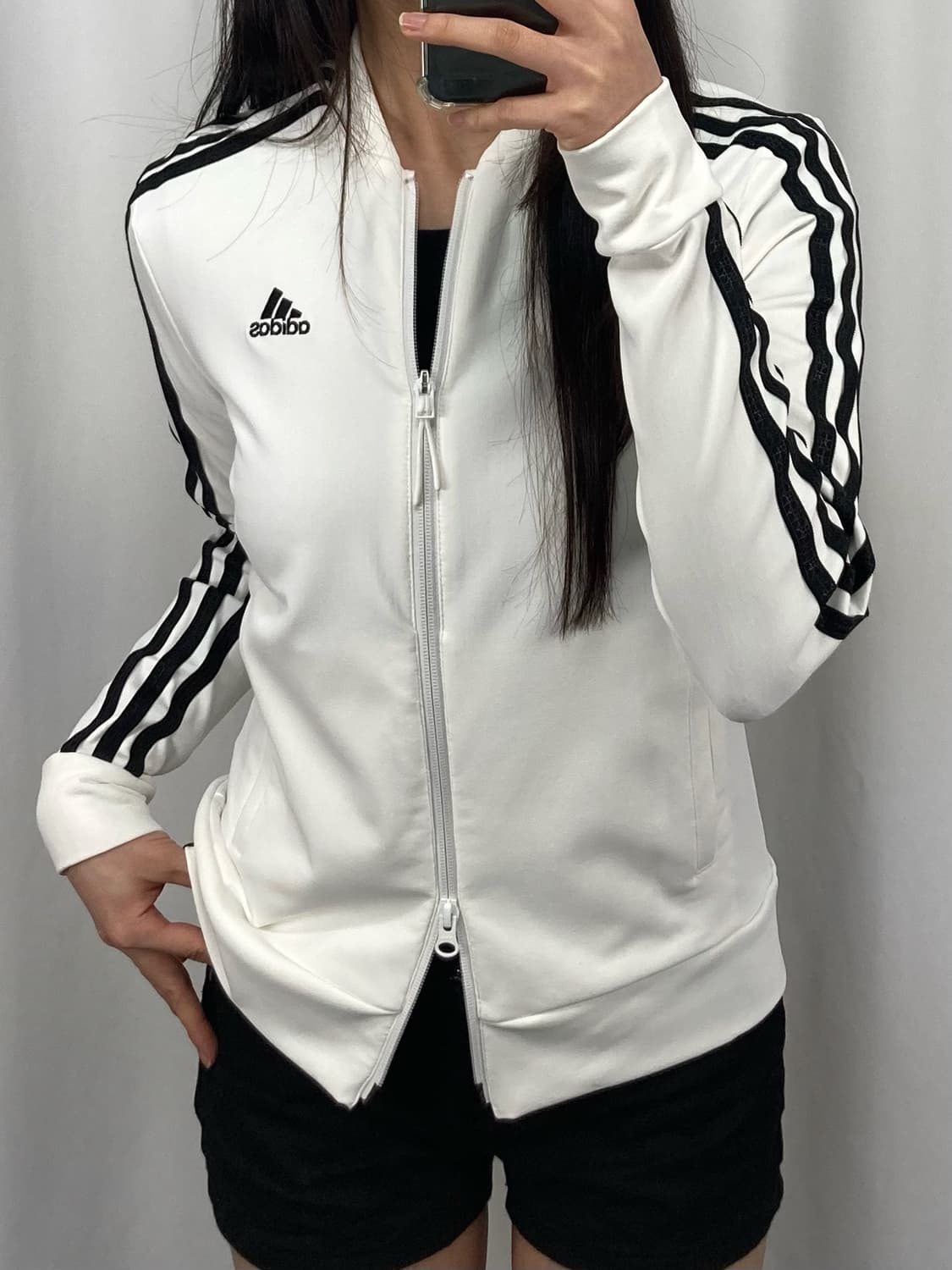 아디다스 화이트 져지 상품이미지1