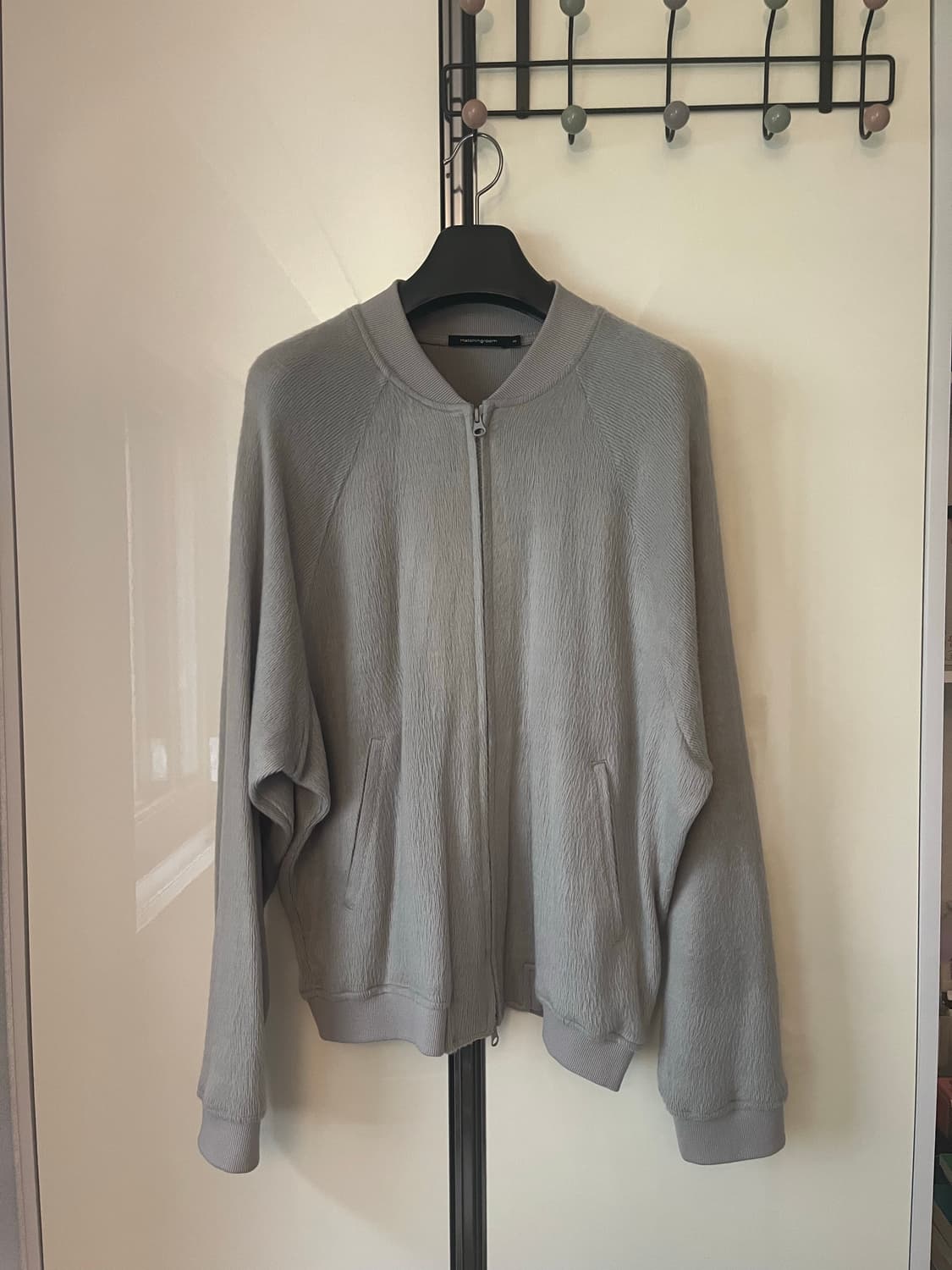 해칭룸 헤어리 자켓 그레이 3사이즈 상품이미지1