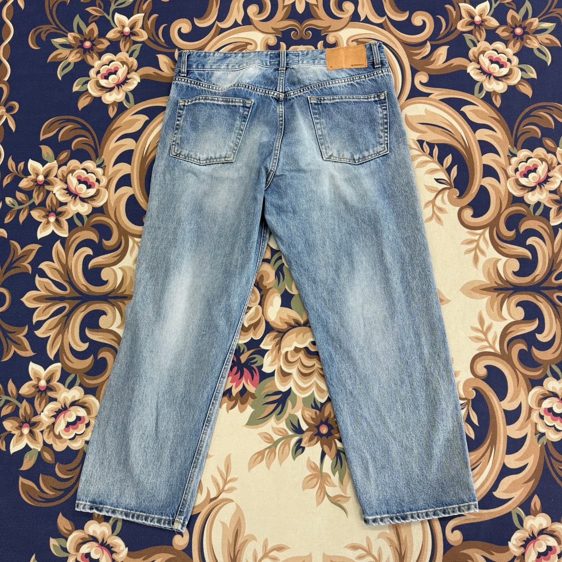 (XL)유니폼 브릿지 중청 셀비지 데님팬츠 상품이미지4