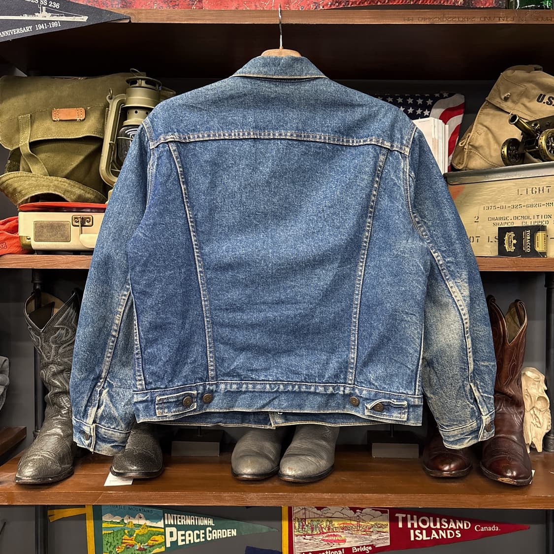 00s 리바이스 블랭킷 라이닝 데님 트러커 자켓 상품이미지2