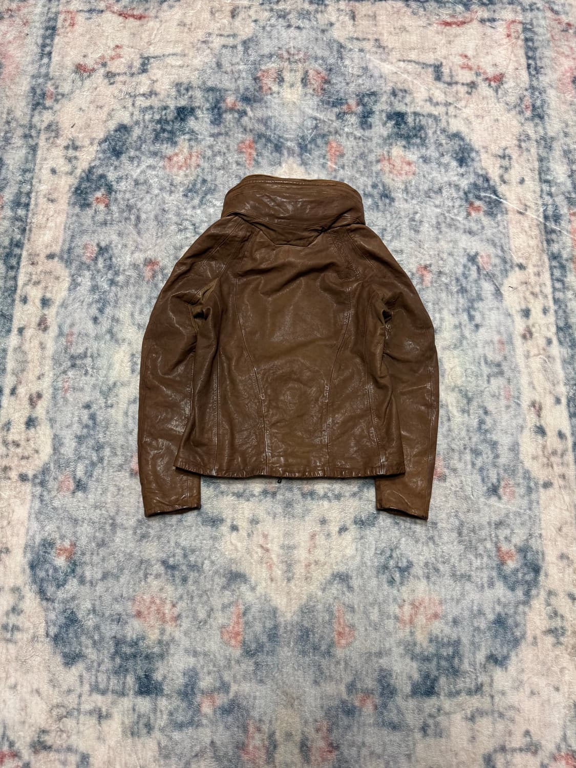 Goa 00s archive bono type leather jacket 상품이미지7