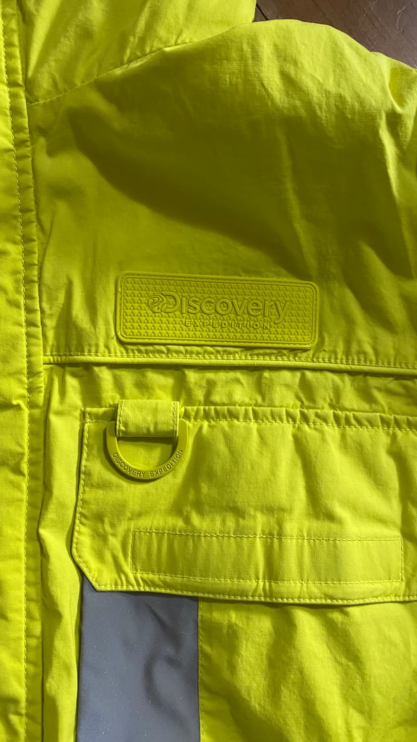 디스커버리 익스페디션 옐로우 바람막이 105 상품이미지2