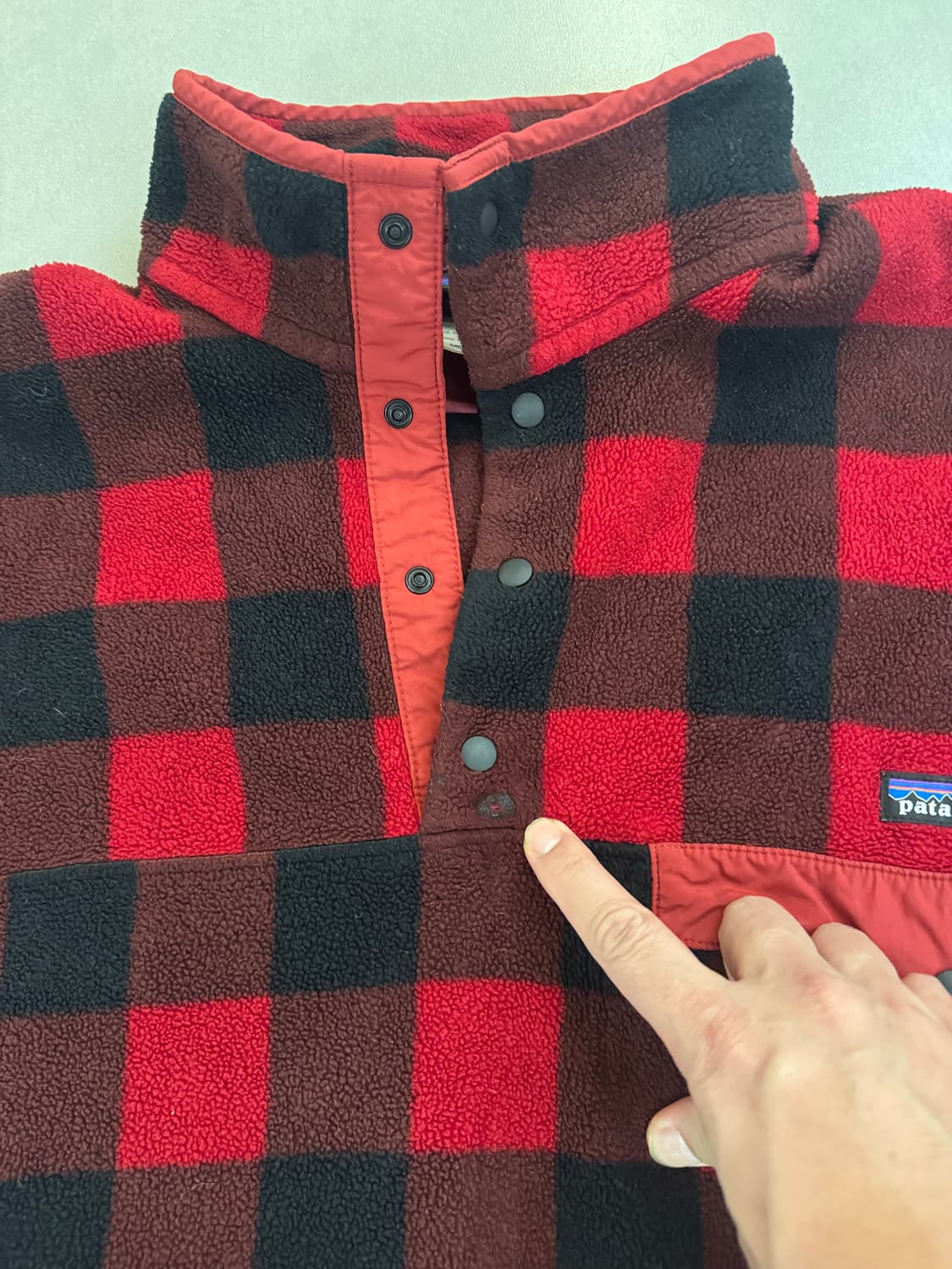 Patagonia 신칠라 버팔로플레이드 L 상품이미지4