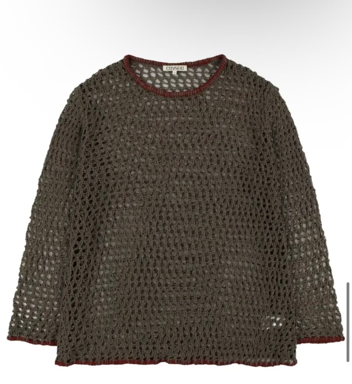 코이세이오 바텀 멀티플 프릴 드레스 + 홀 니트 상품이미지4