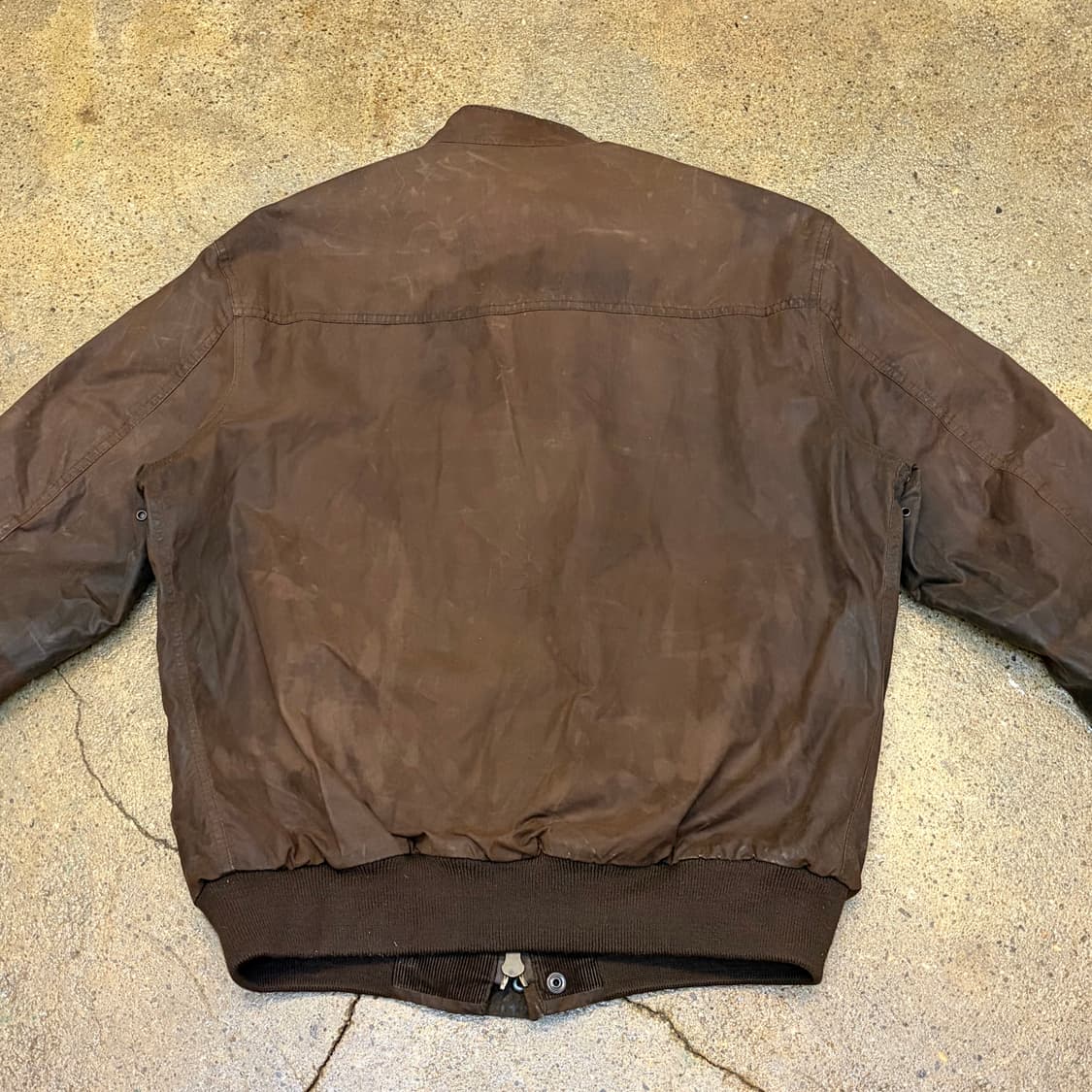 미국 빈티지 바버 브라운 왁스 자켓 상품이미지10