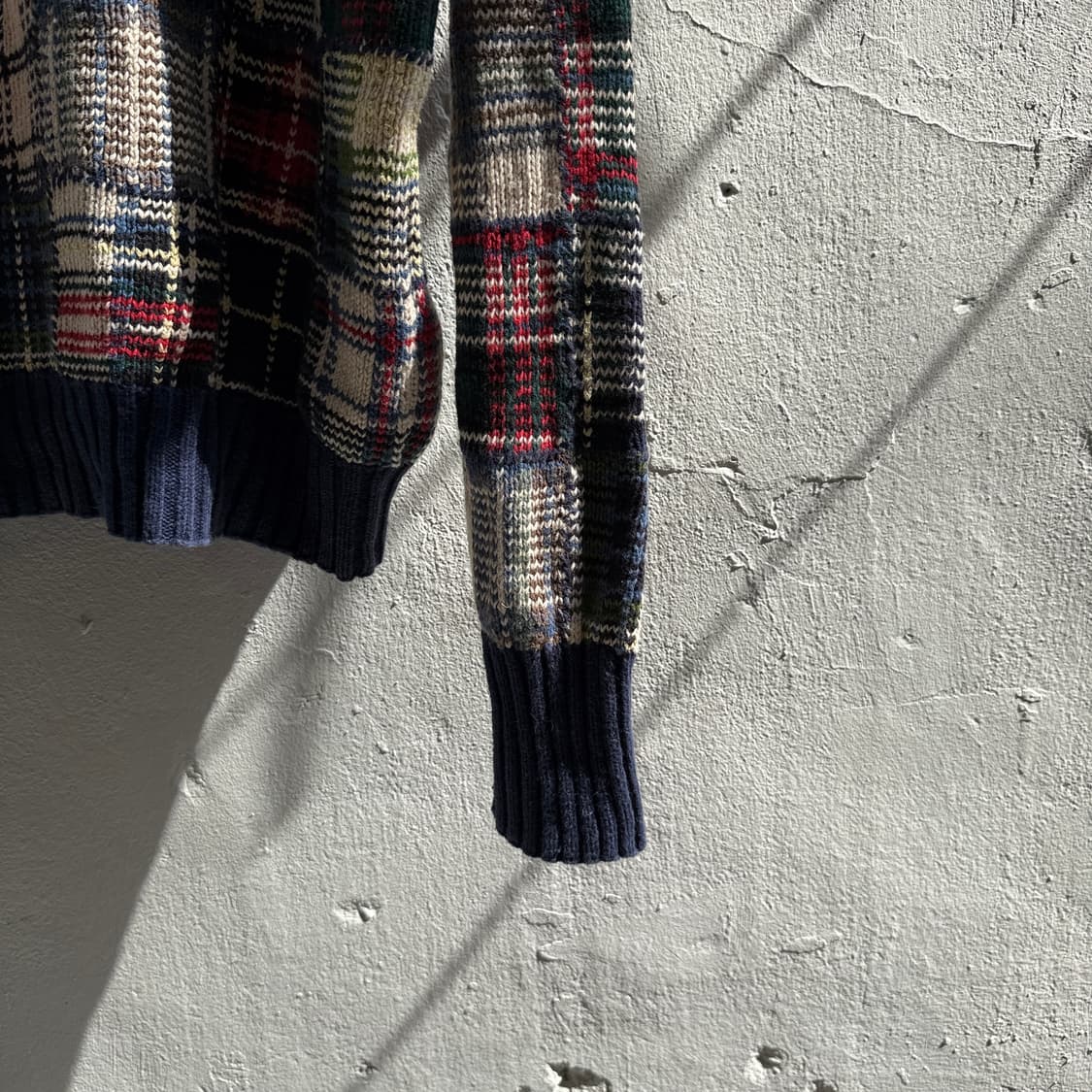 폴로 패치워크니트 상품이미지4