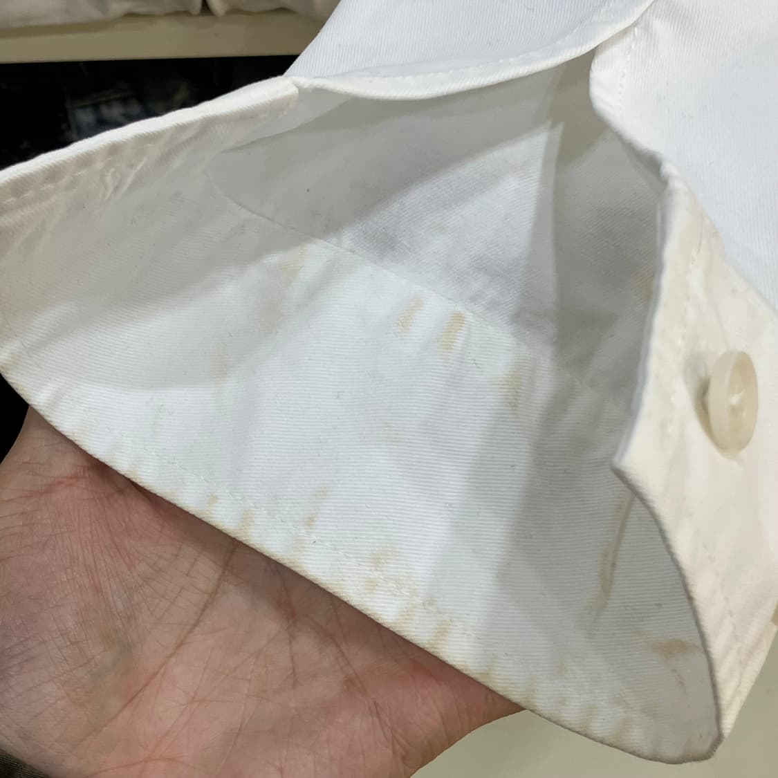 폴로 랄프로렌 화이트 코튼 자켓 M 상품이미지5