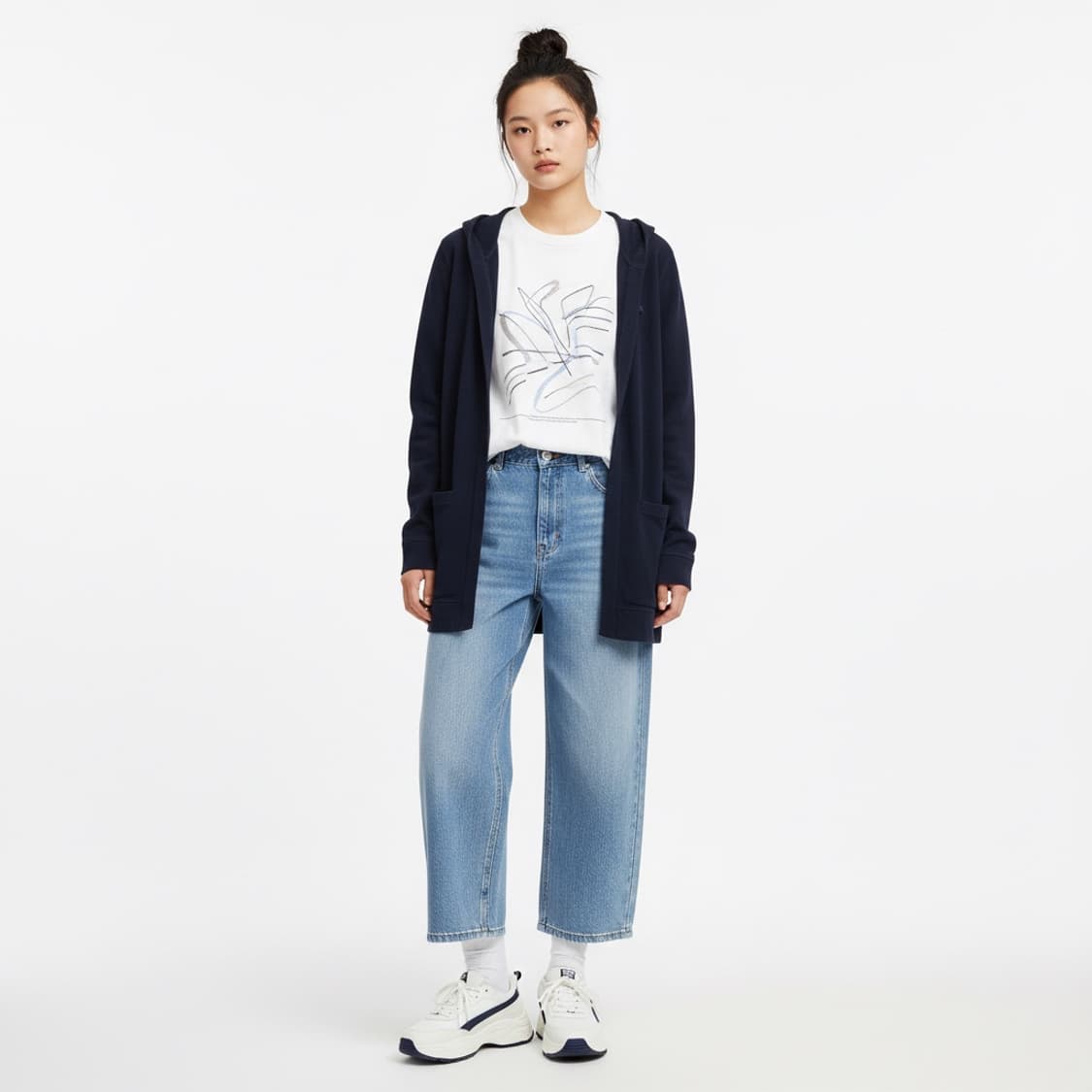 폴로 랄프로렌 네이비 후드 가디건 상품이미지1