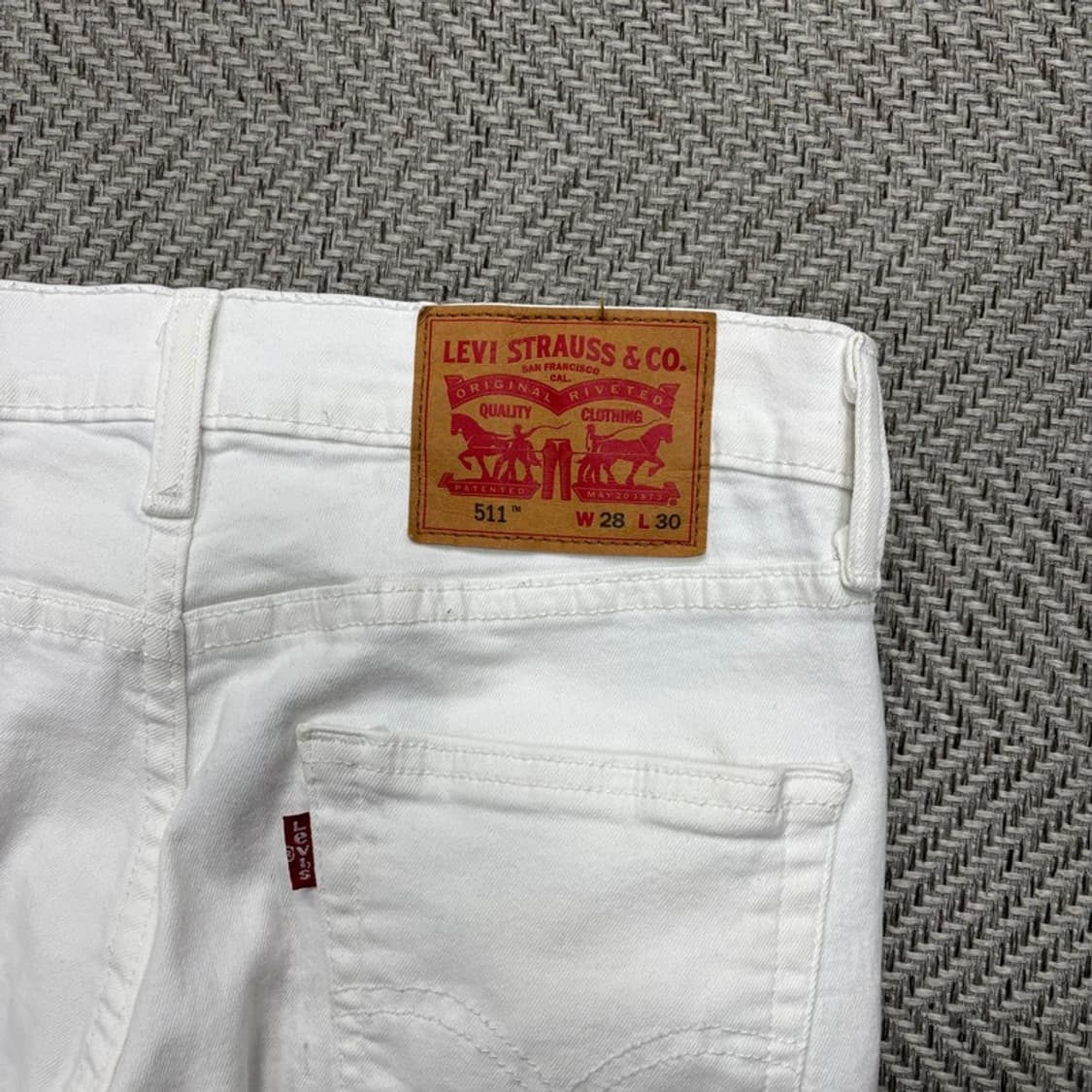 리바이스 511 화이트 진 v0267 상품이미지4